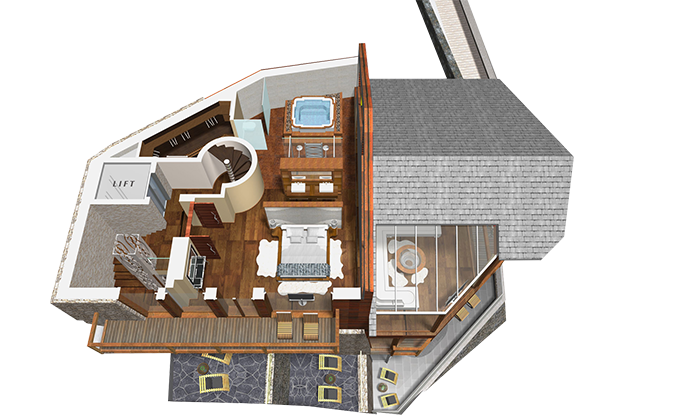 CZP 3D Plan Fourth Floor