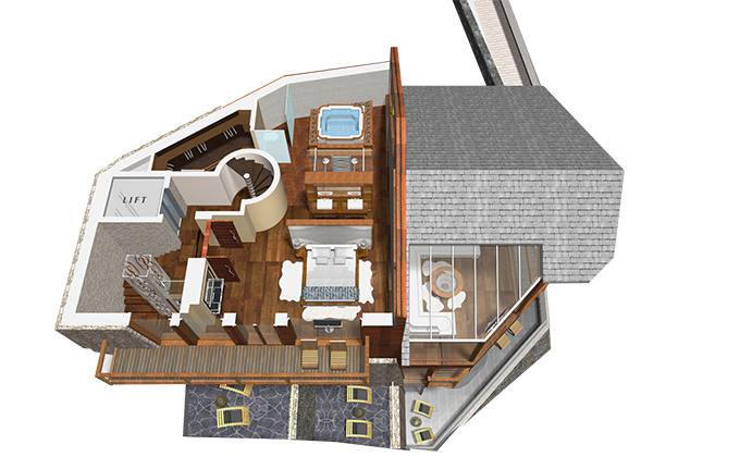 CZP 3D Plan Fourth Floor